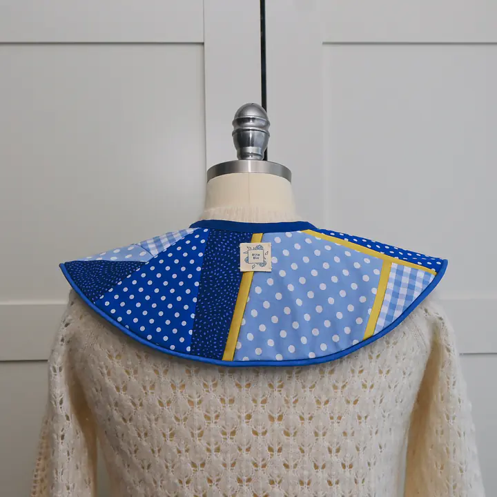 Mosaica Patchwork Detachable Collar - Size Small to Medium