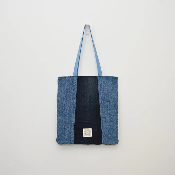Atlas Reclaimed Denim Tote Bag
