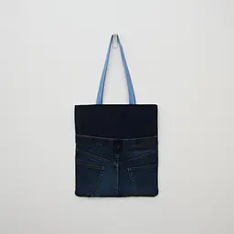 Atlas Reclaimed Denim Tote Bag